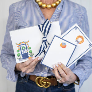 Stock Shoppe: 5x7 Pumpkin Wreath Notepad