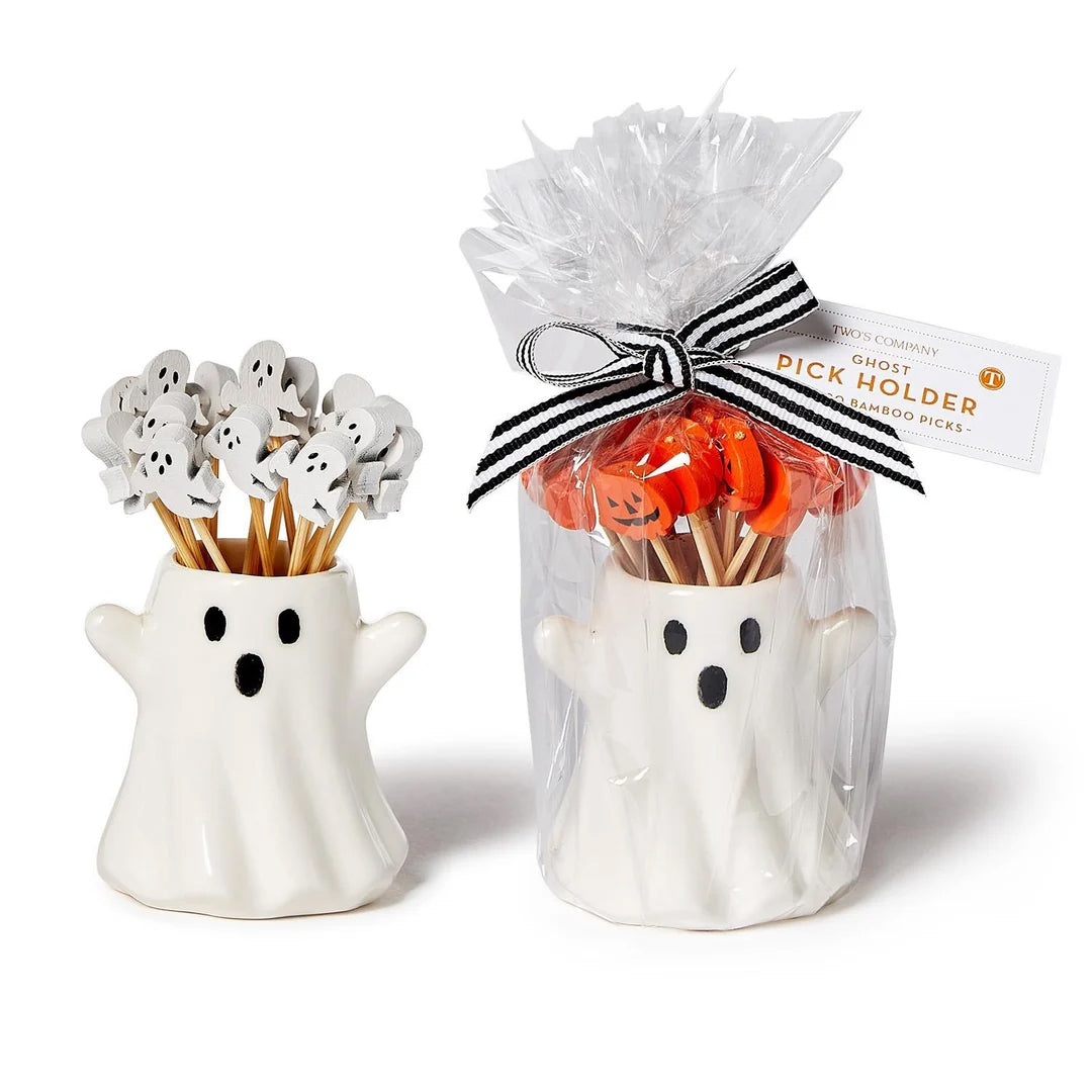 Halloween Ghost Toothpick Set | Two Options Available