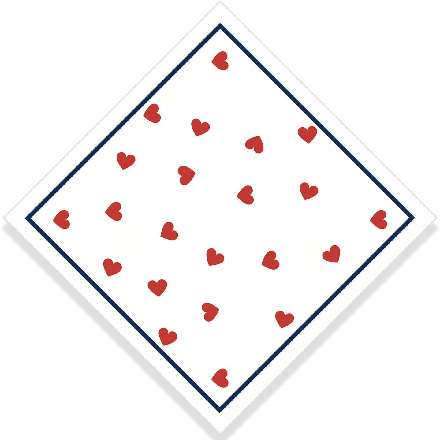 In Stock WH Paper Cocktail Napkins | Hearts