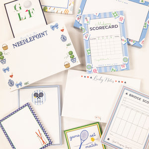 Stock Shoppe: 8.5x5.5 Things to do After Needlepoint Slab Notepad
