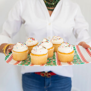 WH Serving Platter | Holly Stripe