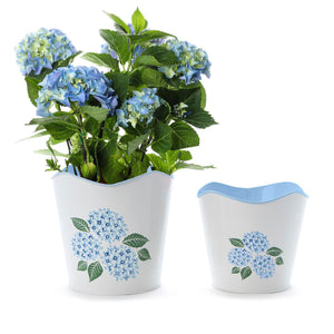 Hydrangeas Cache Pots | Two Sizes Available