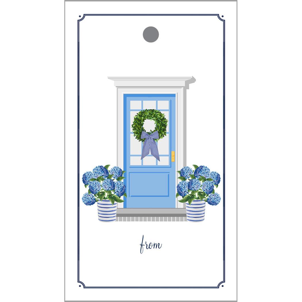 In Stock Gift Tags | Hydrangeas Front Door