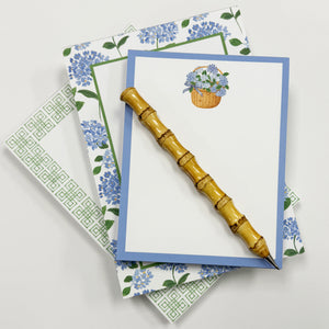 Stock Shoppe: 5x7 Blue Hydrangeas Notepad