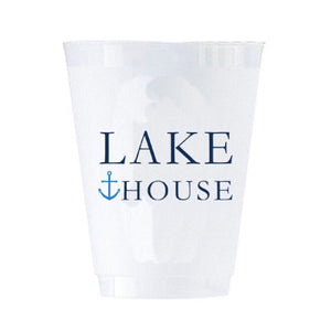 Lake House Shatterproof Cups | Set of 8
