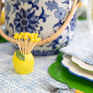 Lemon Toothpick Set
