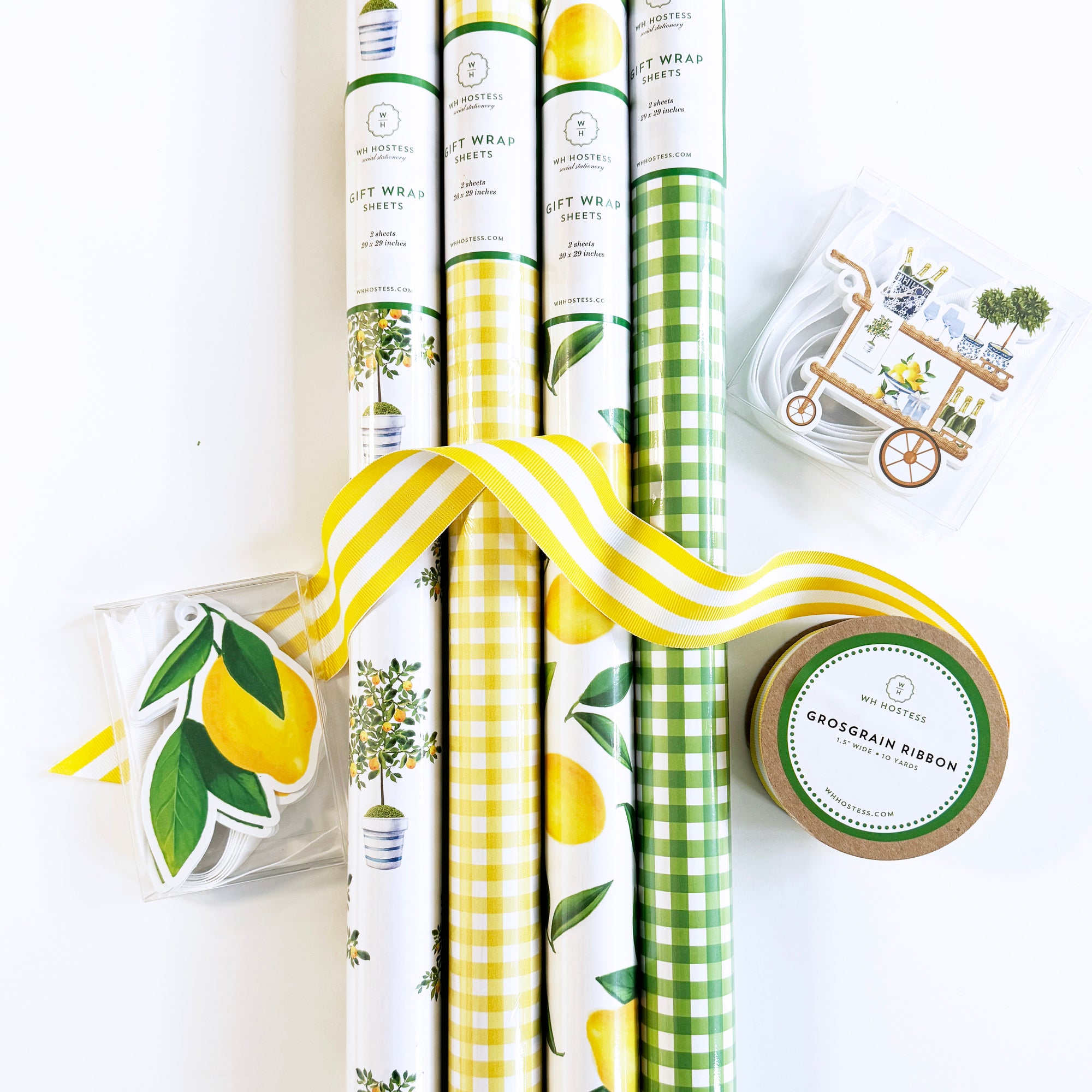 Gift Wrap Bundle: Lemons