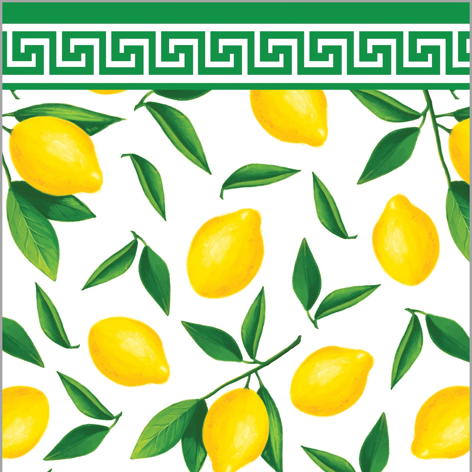 In Stock Paper Table Runner | Lemons