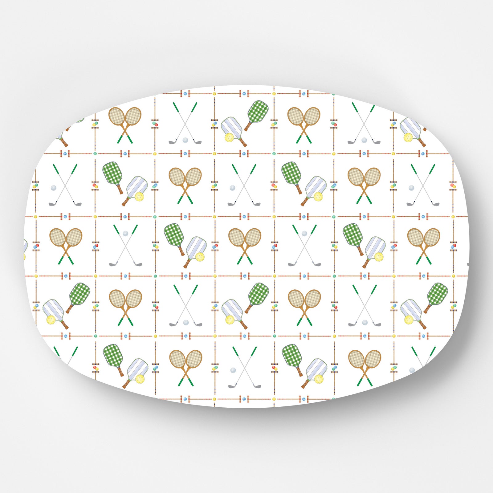 In Stock WH Serving Platter | Lifetime Sports