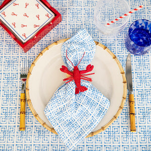 WH Paper Cocktail Napkins | Preppy Lobsters