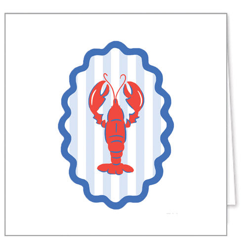 In Stock Gift Enclosure Cards + Envelopes | Lobster Stripe