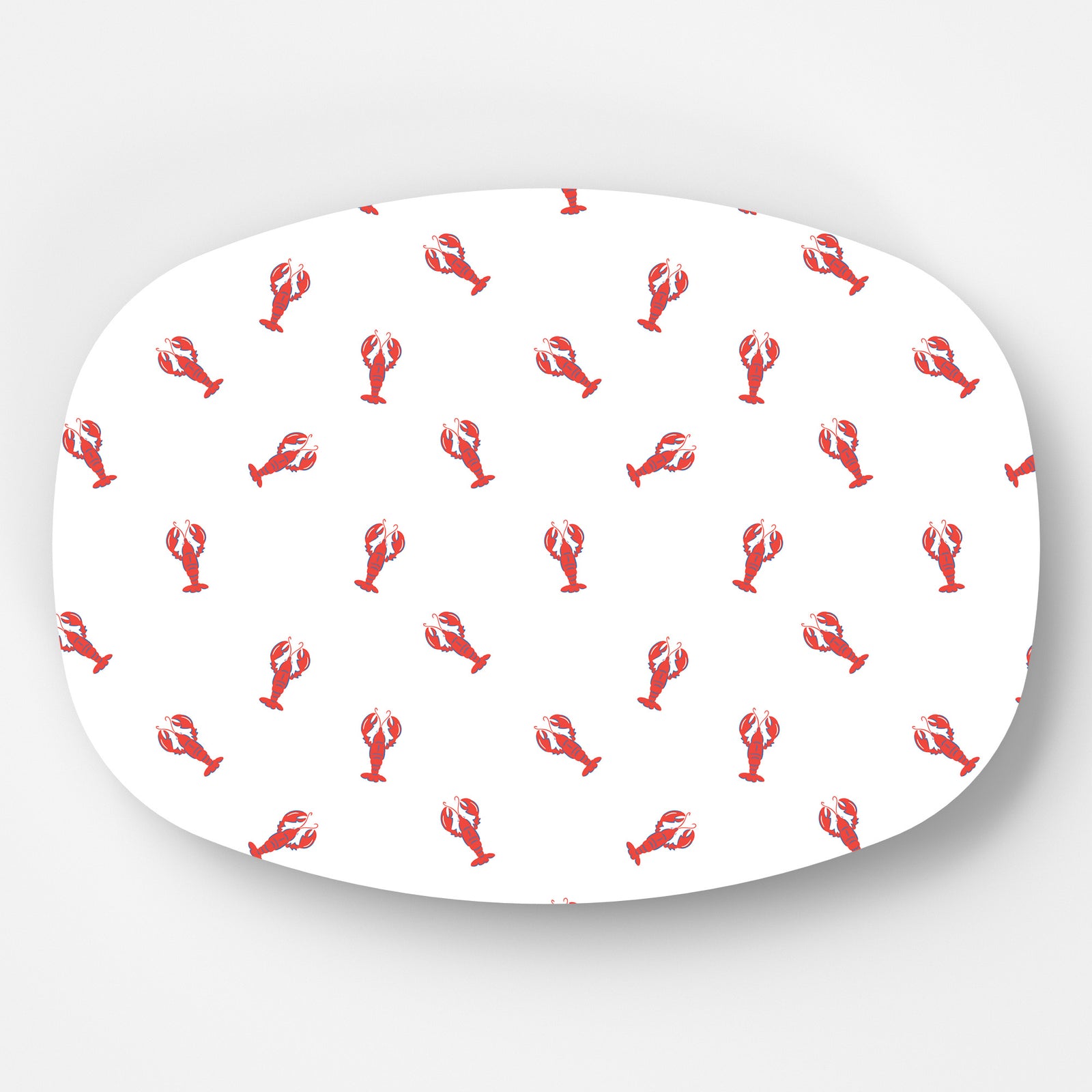 In Stock WH Serving Platter | Preppy Lobsters