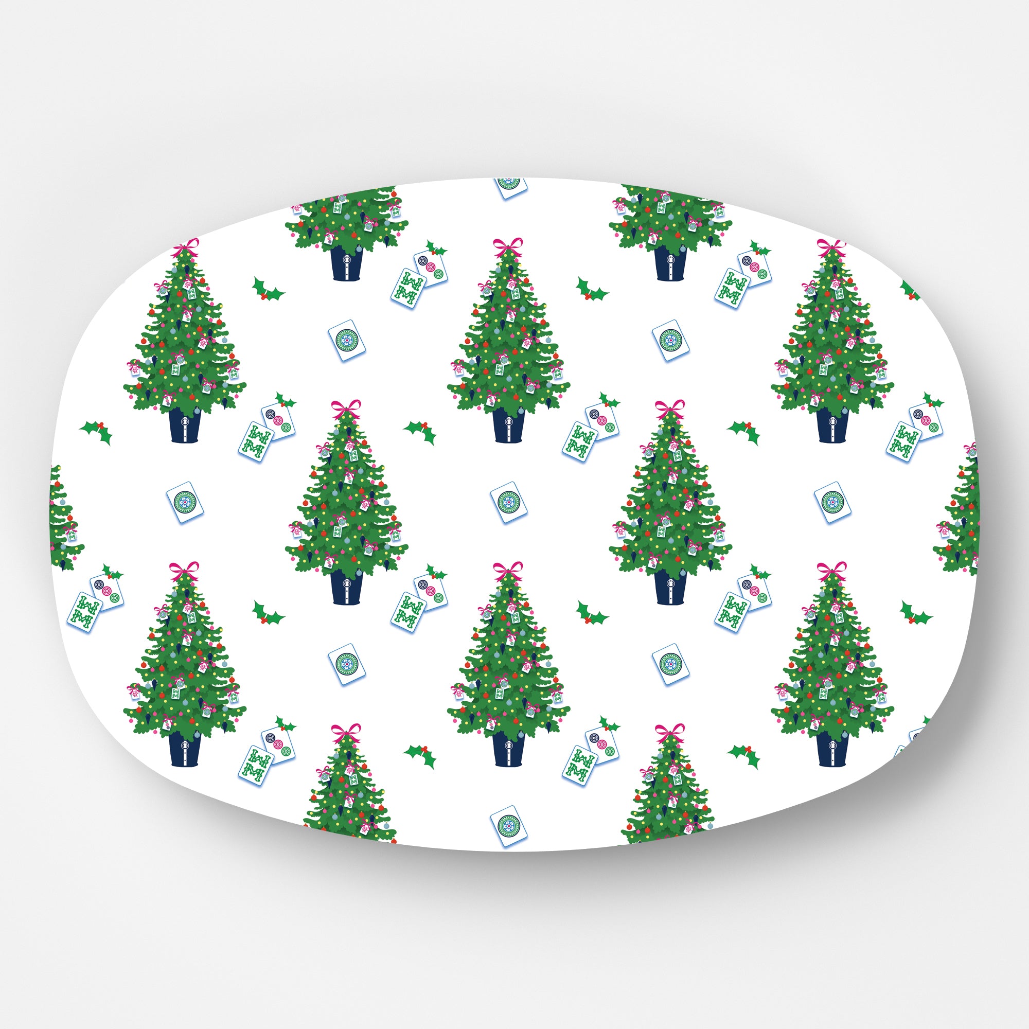 In Stock WH Serving Platter | Merry Mahjong