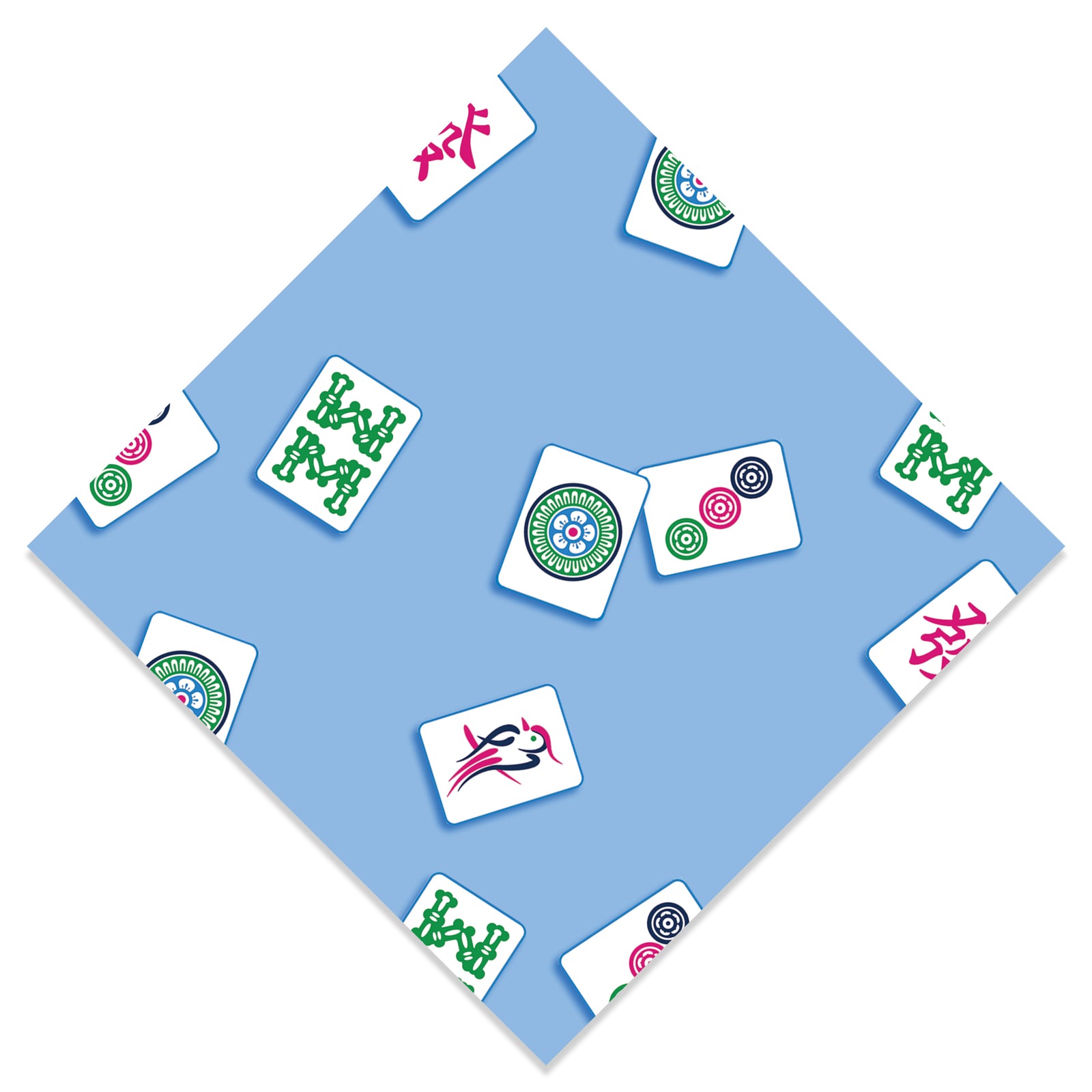 In Stock WH Paper Cocktail Napkins | Mahjong Tiles
