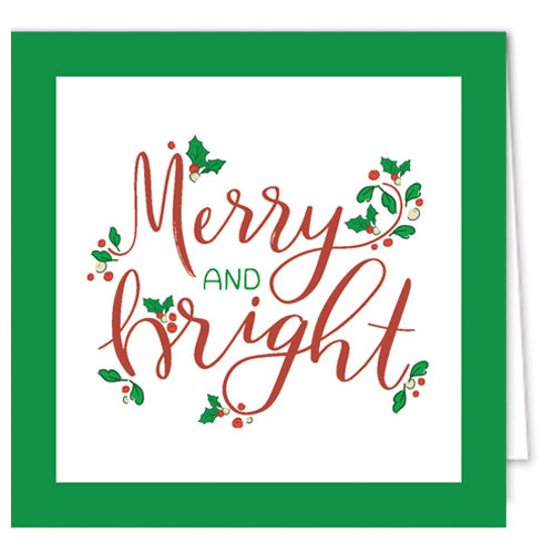 In Stock Gift Enclosure Cards + Envelopes | Merry and Bright