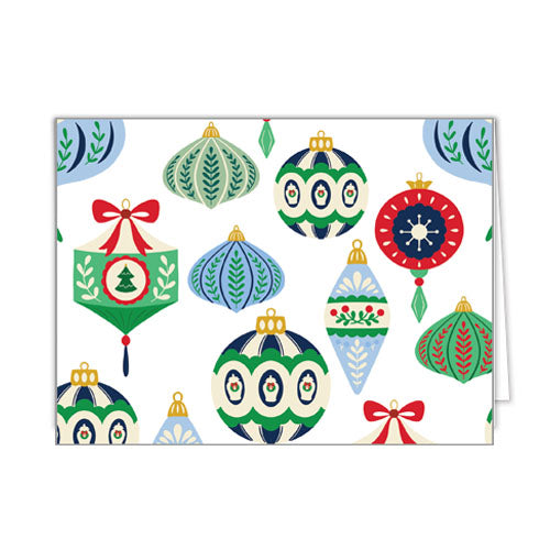 In Stock Folded Notecard Set of 10 | Mod Ornaments