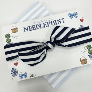 Stock Shoppe: 8.5x5.5 Things to do After Needlepoint Slab Notepad