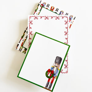 Stock Shoppe: 5x7 Red Bow Garland Notepad