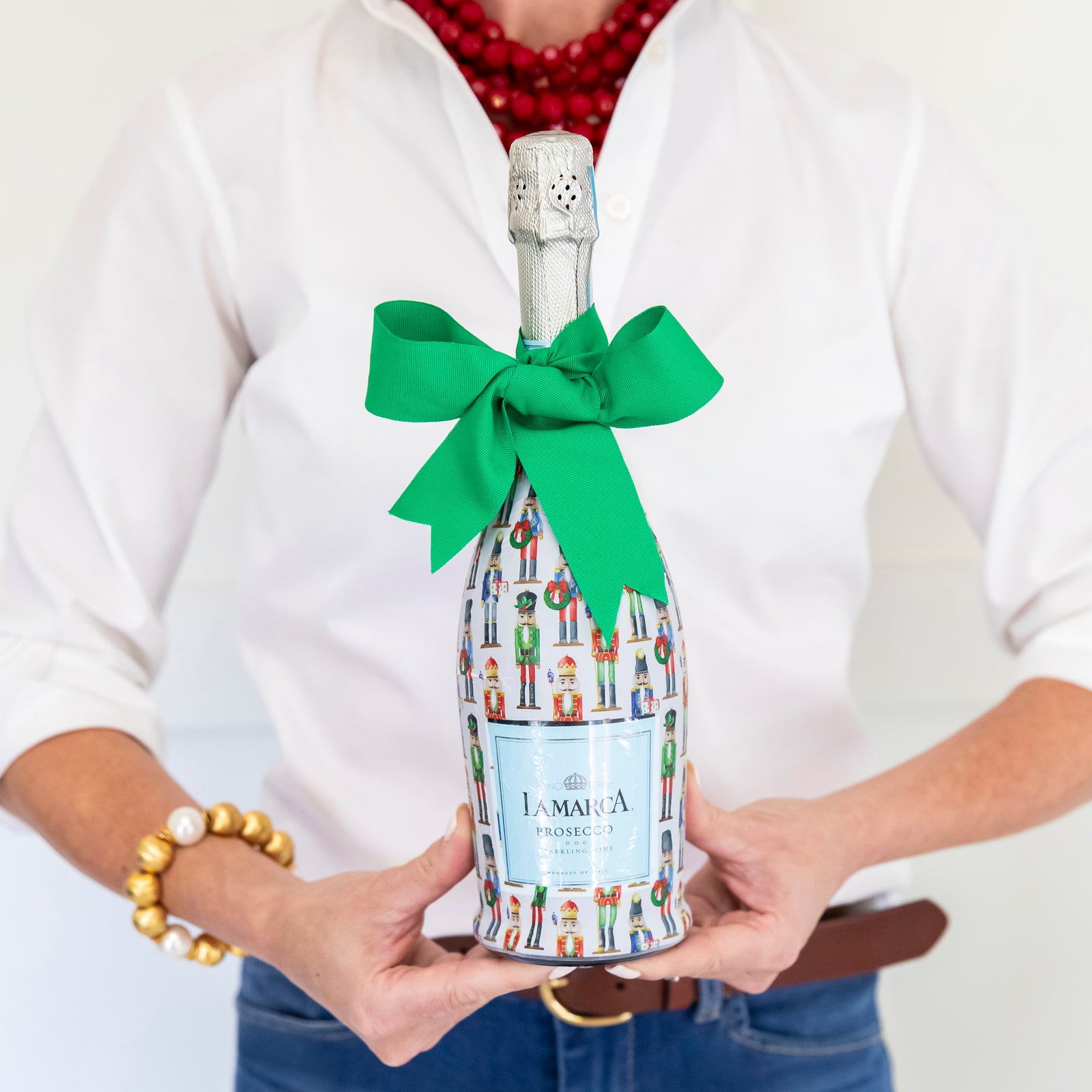 Beau Bottles x WH Hostess Bottle Wrap | WH Nutcrackers