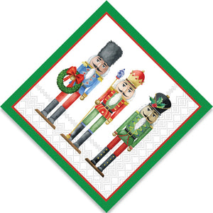 WH Paper Cocktail Napkins | Nutcrackers