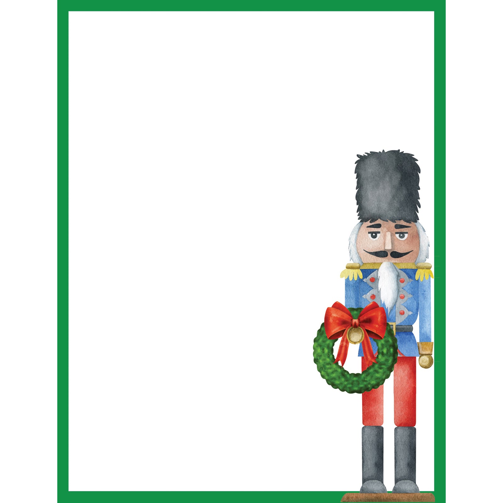 In Stock 4.25x5.5 Nutcracker Notepad