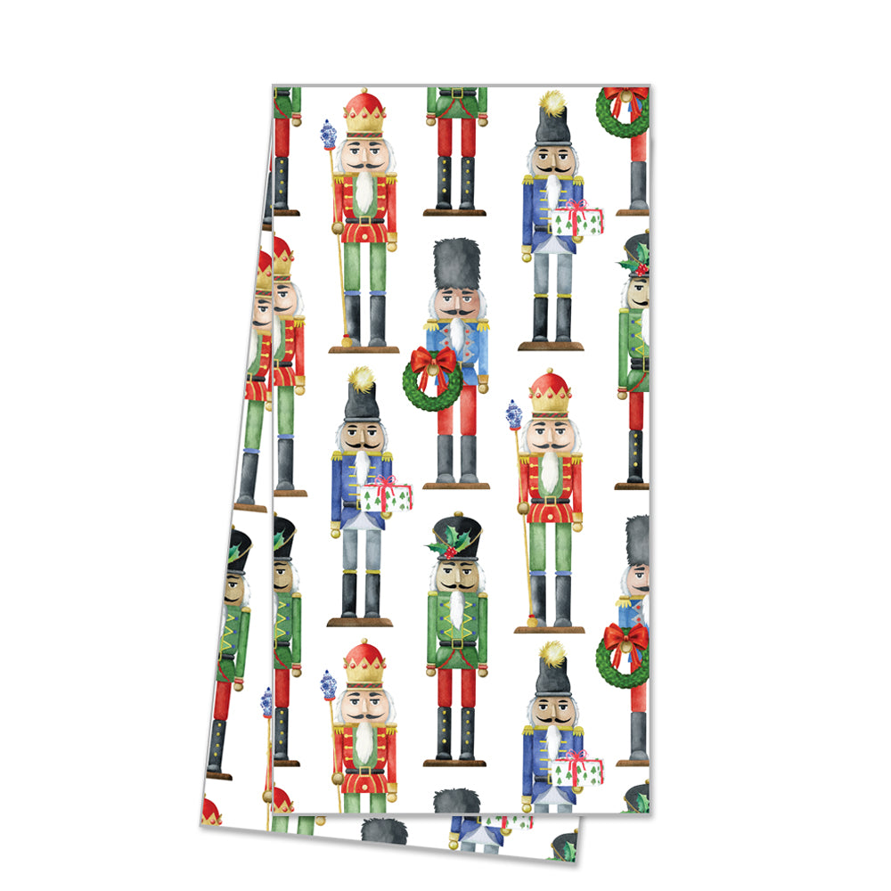 WH Hostess Cotton Tea Towel | Christmas Nutcrackers