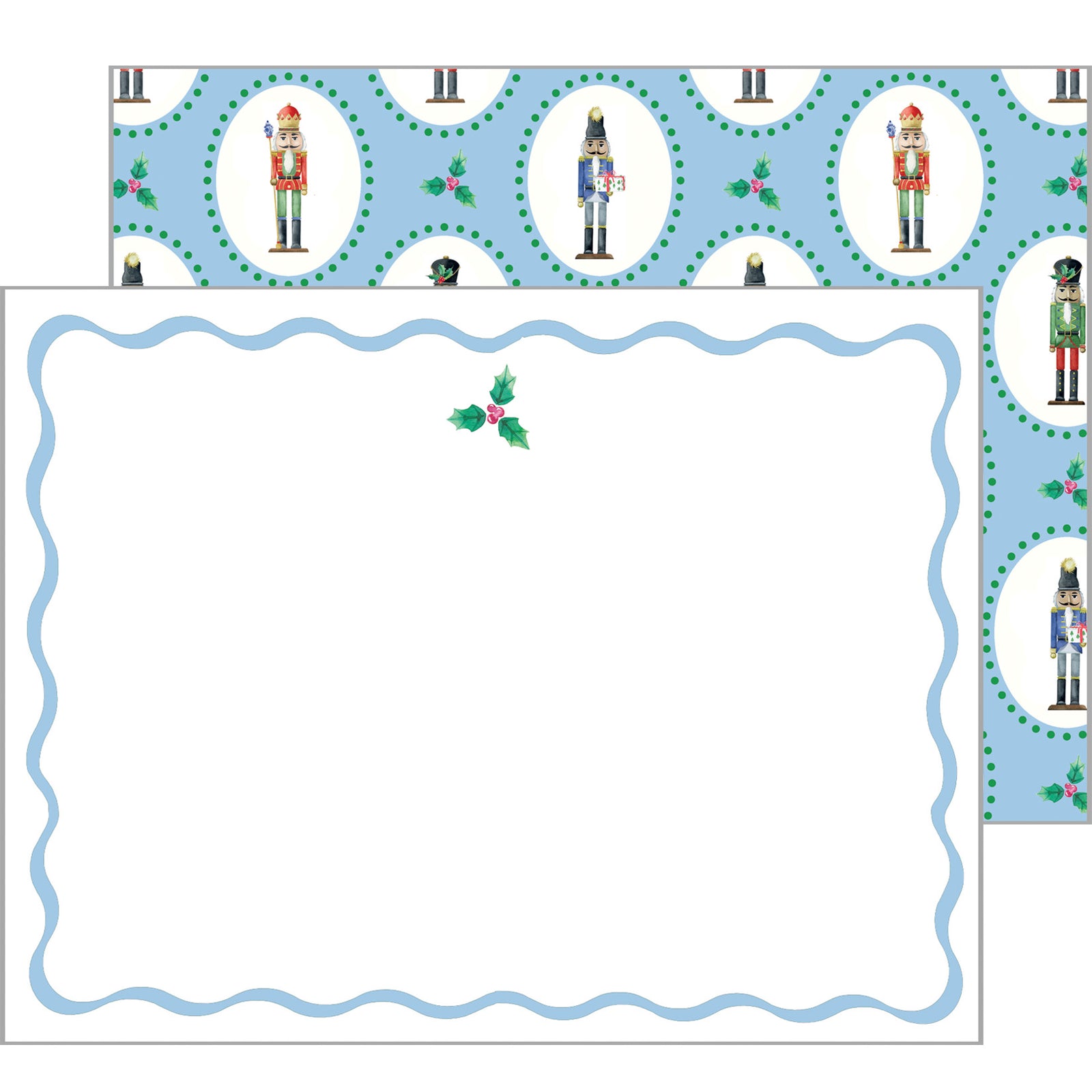 In Stock Flat Notecard Set of 10 | Nutcracker Plaque