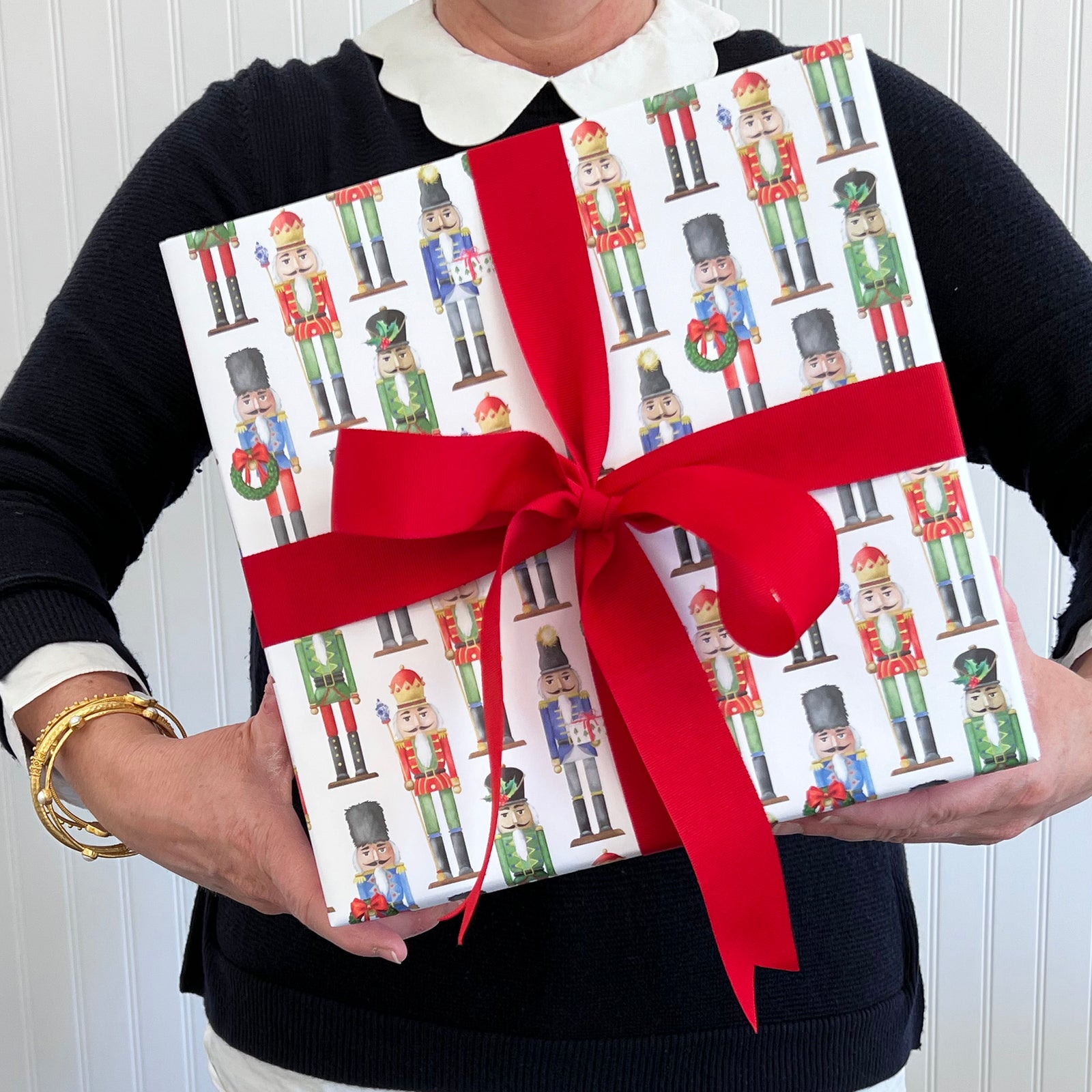 Continuous Roll Gift Wrap | WH Nutcrackers