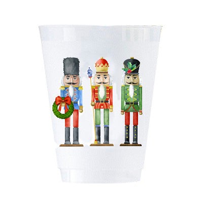 In Stock Nutcrackers Shatterproof Cups | Set of 8