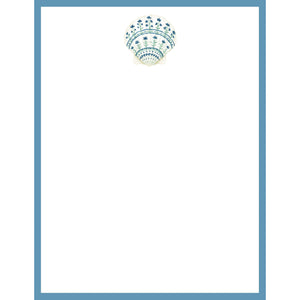 Stock Shoppe: 4x5 Painted Sea Shell Notepad