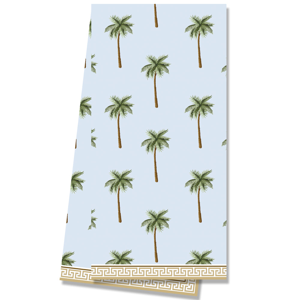 In Stock WH Hostess Cotton Tea Towel | Palm Trees
