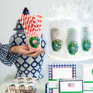 Patriotic Wreath Shatterproof Cups | Set of 8
