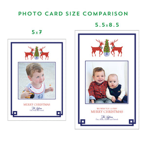 MERRY and BRIGHT Holiday Photo Card