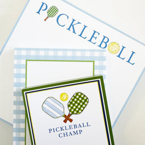 Stock Shoppe: 8.5x8.5 SLAB Stock Notepad | Preppy Pickleball