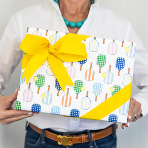Continuous Roll Gift Wrap | Preppy Pickleball