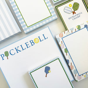 Stock Shoppe: 4x5 Preppy Pickleball Notepad