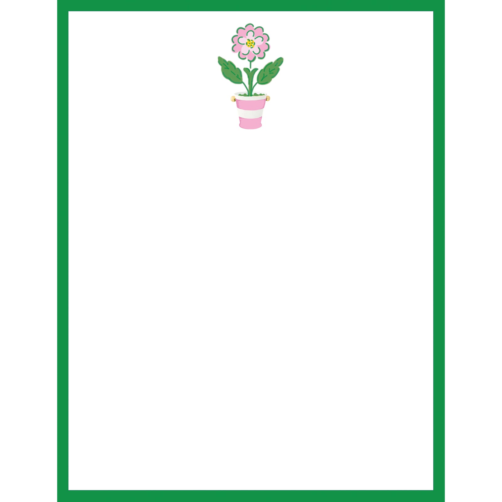 Stock Shoppe: 4x5 Pink Daisy Icon Notepad