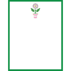 Stock Shoppe: 4x5 Pink Daisy Icon Notepad