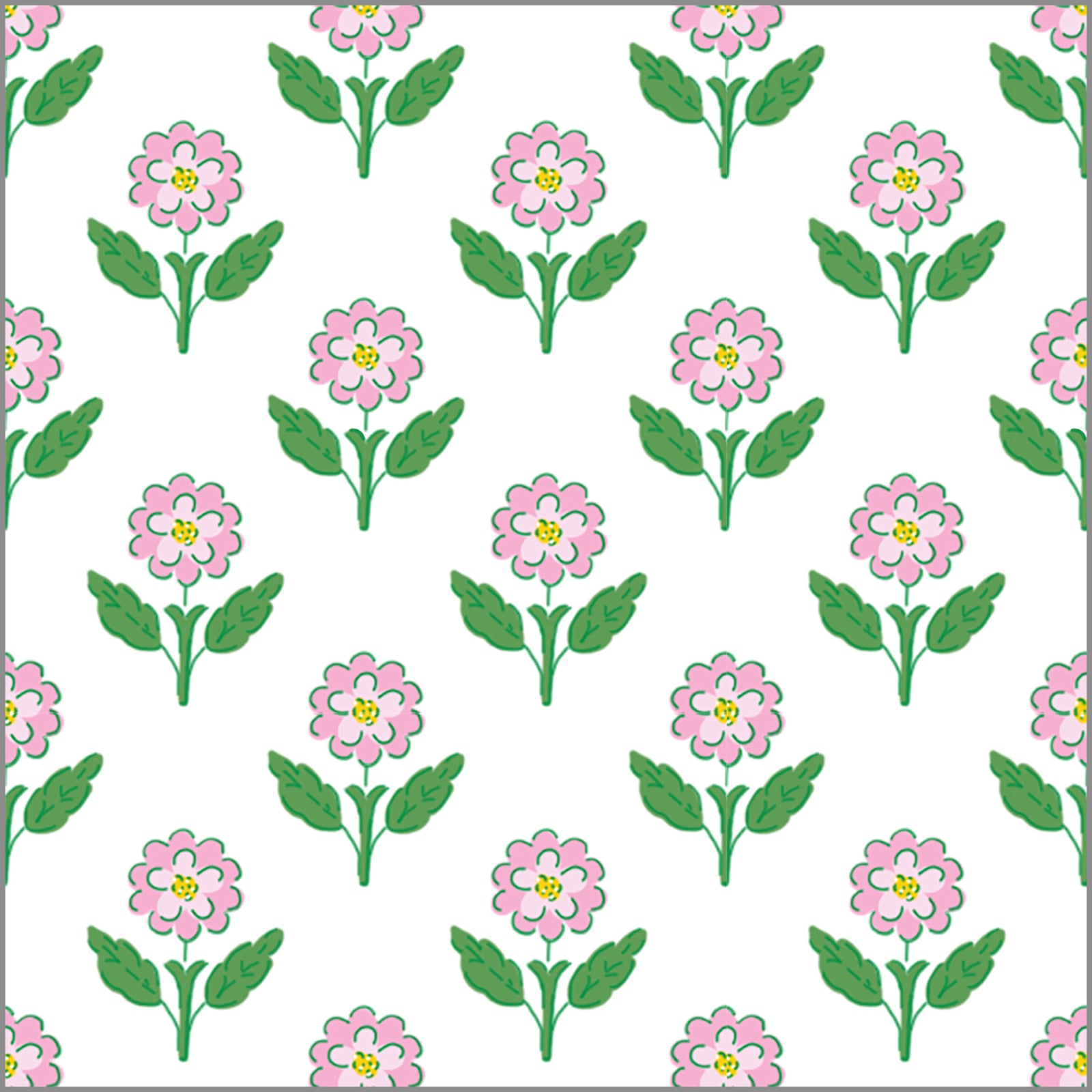 In Stock Continuous Roll Gift Wrap | Pink Daisy