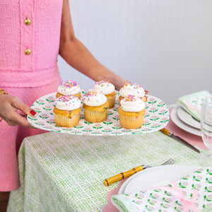 WH Serving Platter | Pink Daisy