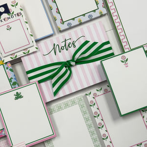 Stock Shoppe: 5x7 Bamboo Fret Notepad | Pink