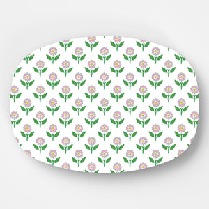 WH Serving Platter | Pink Daisy