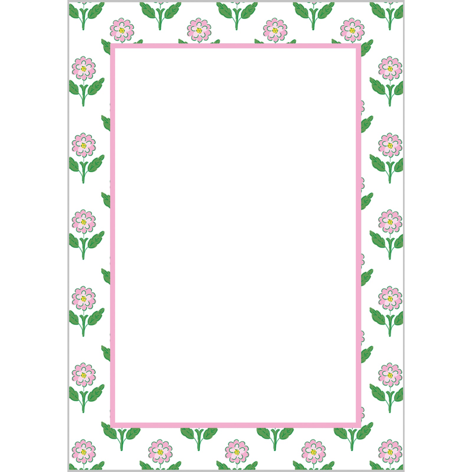 In Stock 5x7 Pink Daisy Notepad