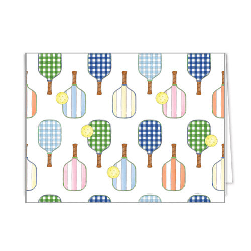 In Stock Folded Notecard Set of 10 | Preppy Pickleball