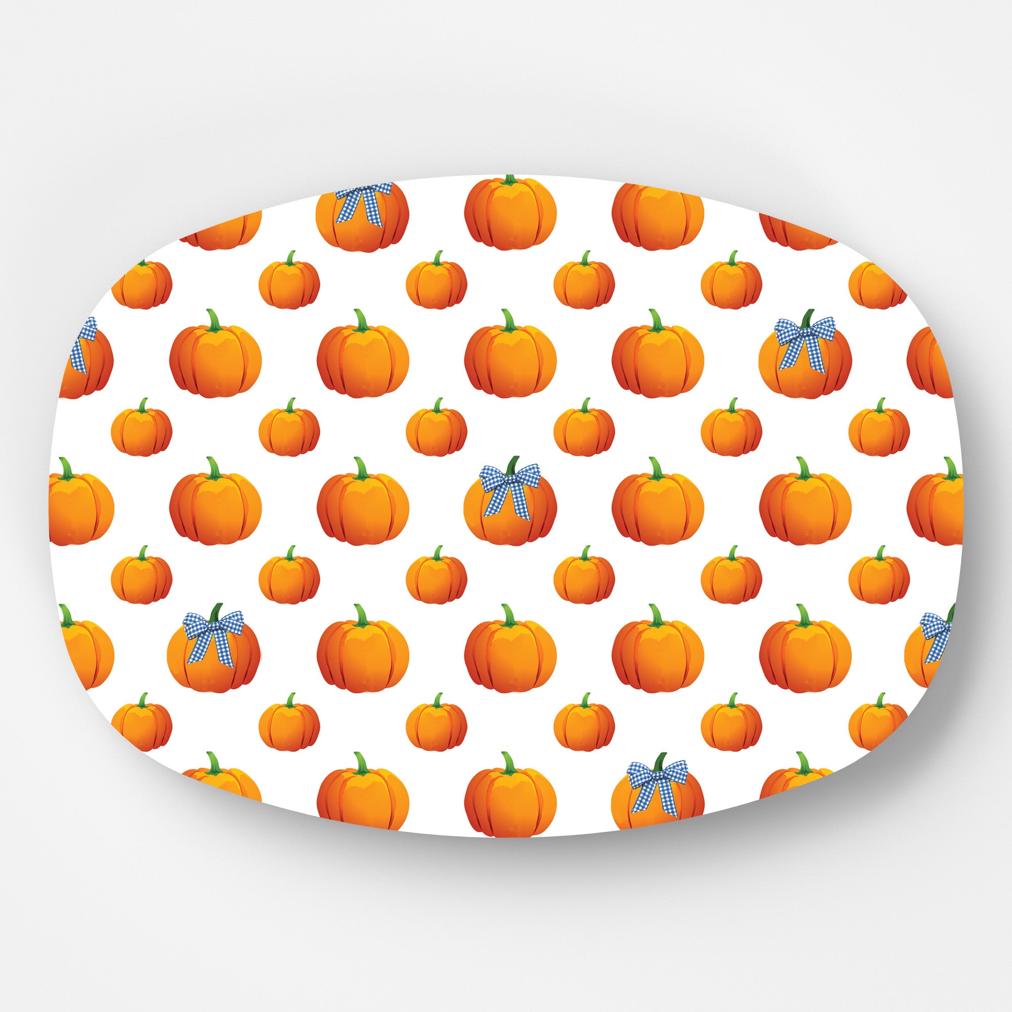In Stock WH Serving Platter | Pumpkins