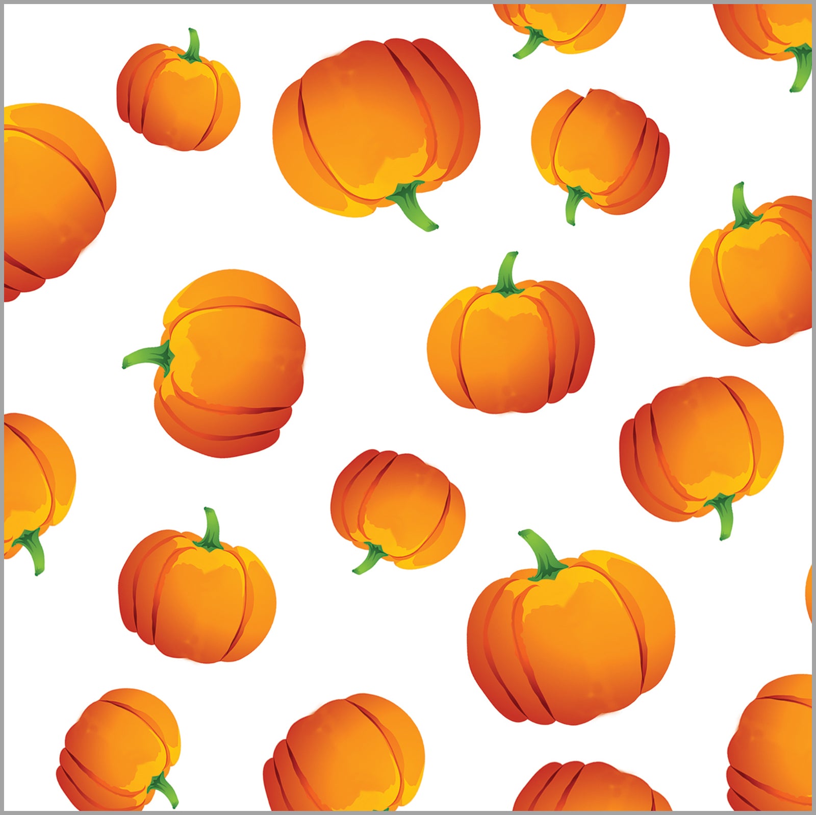 In Stock Paper Table Runner | Pumpkins