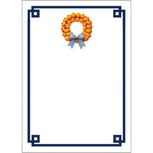 Stock Shoppe: 5x7 Pumpkin Wreath Notepad