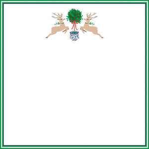 Stock Shoppe: 8.5x8.5 SLAB Stock Notepad | Reindeer Topiary
