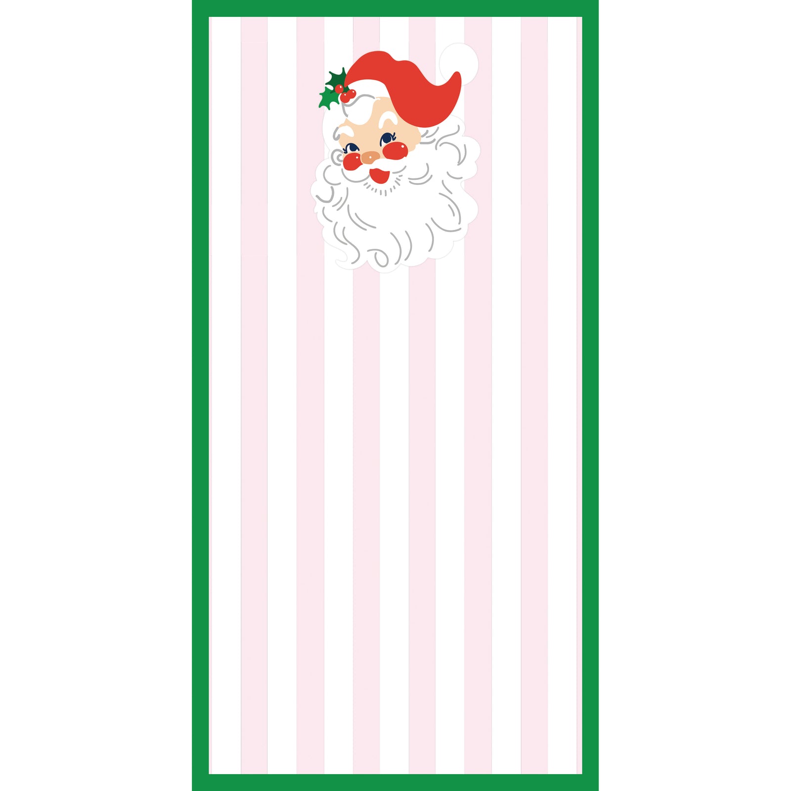 Stock Shoppe: 4.25x8.5 Santa Cabana Stripes Notepad