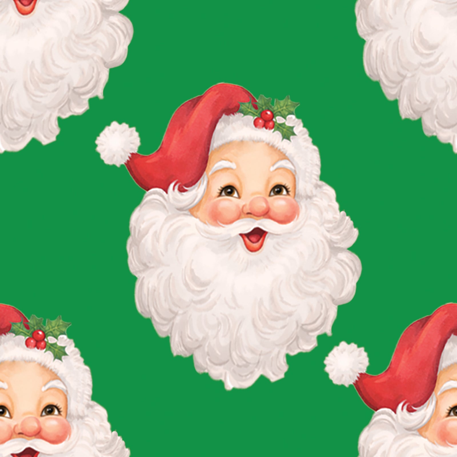 In Stock Continuous Roll Gift Wrap | Santa Claus